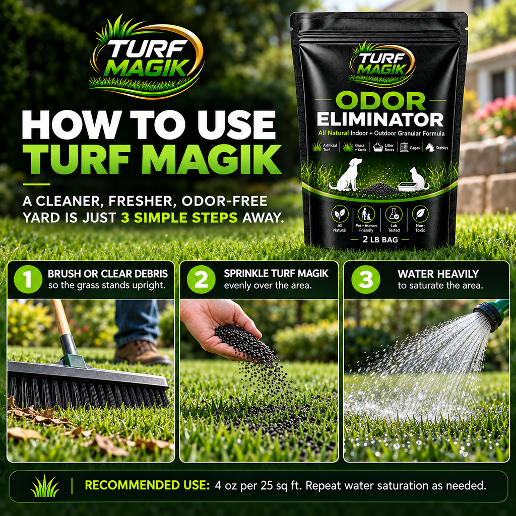 Turf Magik Odor Eliminator — 5 Gallon Bucket