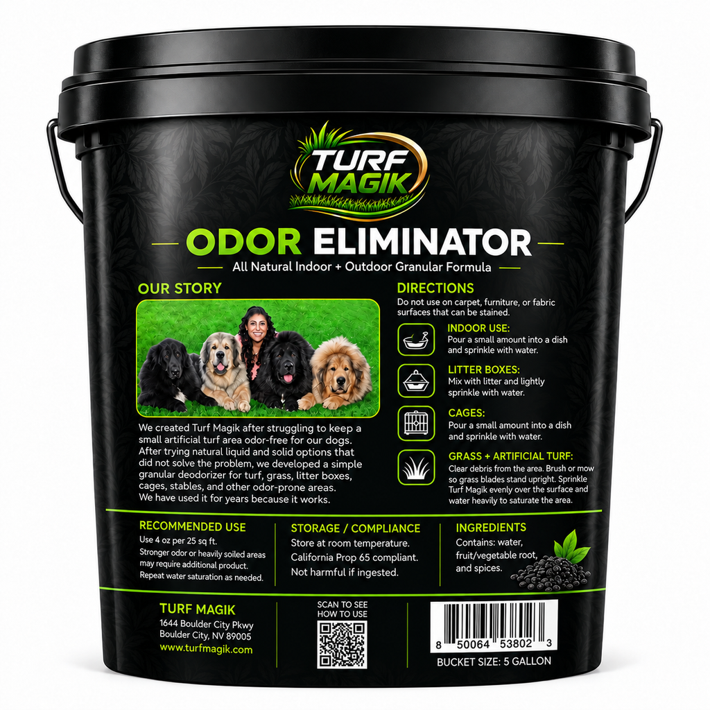 Turf Magik Odor Eliminator — 5 Gallon Bucket