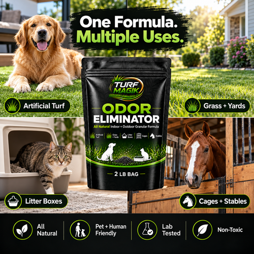 Turf Magik Granular Odor Eliminator – 2 lb Bag