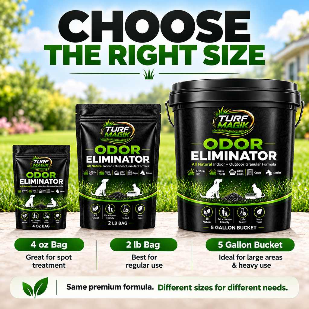 Turf Magik Odor Eliminator — 5 Gallon Bucket