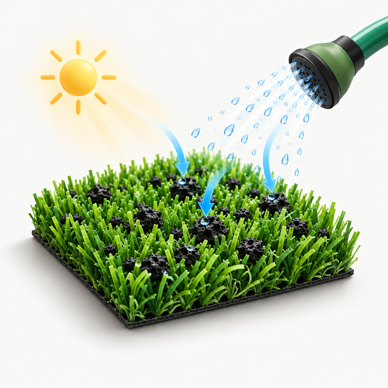 Conserves water (ideal for drought zones)
