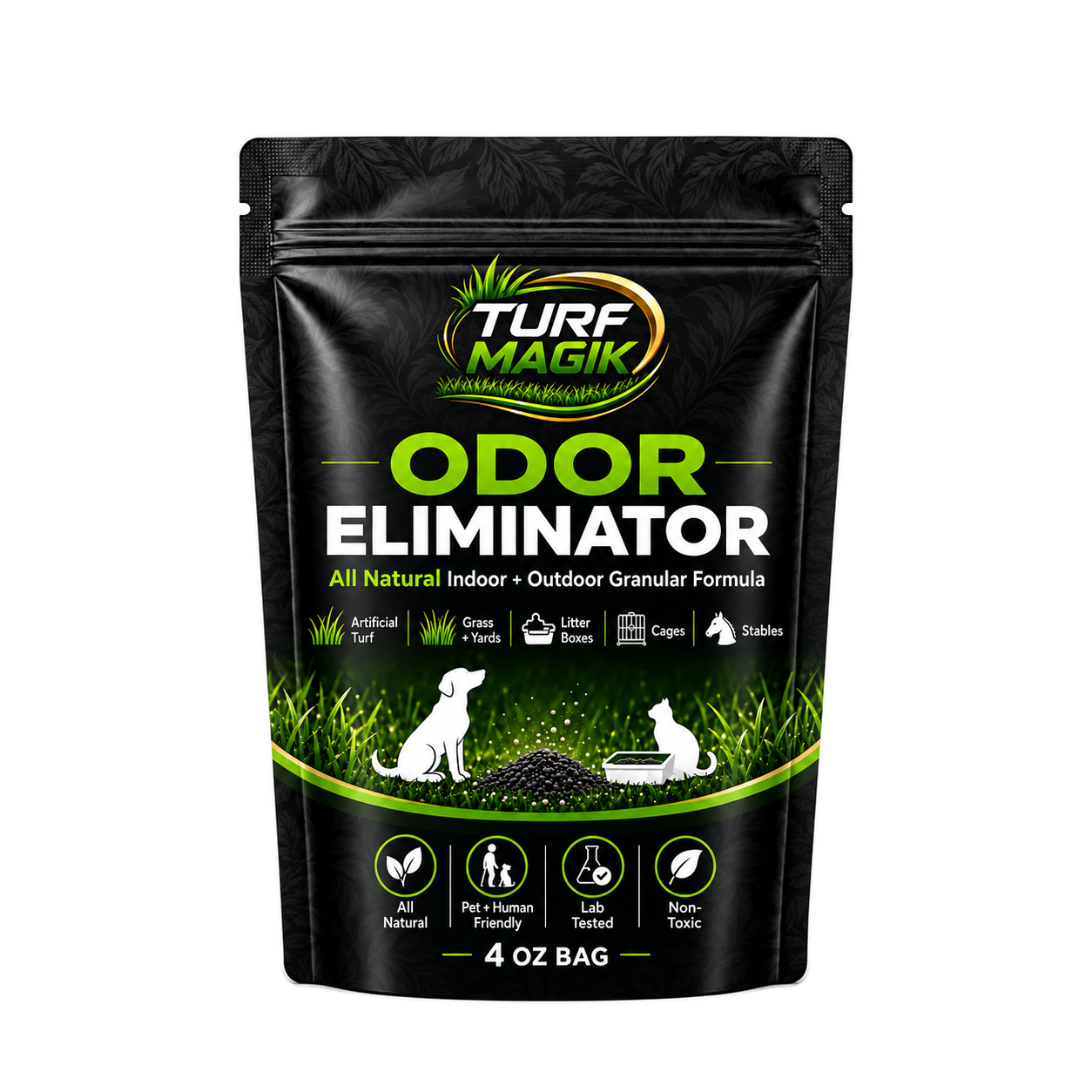 Turf Magik Odor Eliminator — 4 Ounce Bag